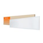 Ledvance LED Panel Comfort Aluminium Weiß 33W 4320lm - 830 Warmweiß | 120x30cm - UGR < 19 - Dali Dimmbar