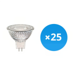 Mehrfachpackung 25x LED-Spot GU5.3 MR16 4.4W 345lm 12V 36D - 830  | Dimmbar - Ersatz für 35W