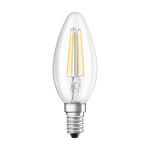 Ledvance Classic LED E14 Bougie Filament Claire 5.5W 806lm - 827- | Remplacement 60W