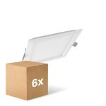 Lot 6x Ledvance Spot Encastrable LED Carré SQ210 18W 1530lm 120D - 840  