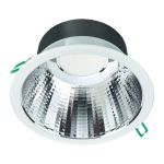 Philips Spot Encastrable LED Coreline DN142B Aluminium Blanc 9.8W 1200lm 60D - 840  | Diamètre 155mm - IP54 - UGR<19